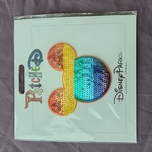 Disney Mickey Mouse authentic "Patched" removable or sew on patch NEW